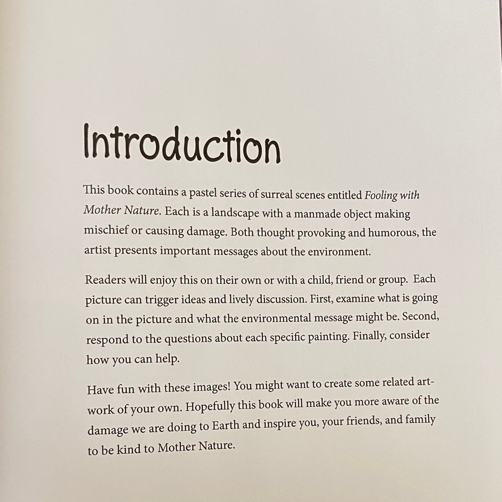 5/$10 Kids Picture Book |Fooling with Mother Nature A Small Book with Big Ideas - Picture 6 of 8